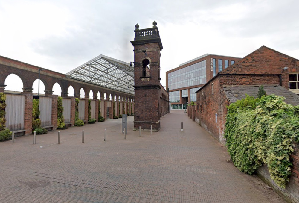 The development forms part of the wider City Place regeneration scheme (Image via: Google)