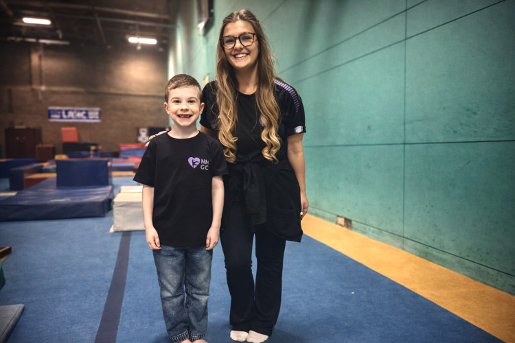 “Being Ethan’s coach is very rewarding because I can see that his confidence has grown beyond gymnastics"
