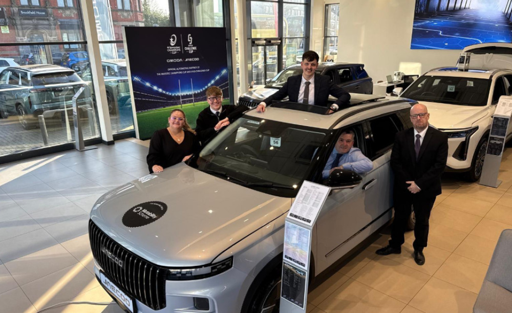 Swansway OMODA JAECOO Stockport opened in December 2025 on Wellington Road South and has already hit 100 sales (Image - Swansway Group)