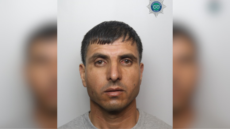 Sabjan Burkazi was sentenced to three-years-and-four-months at Stoke‑on‑Trent Crown Court (image via Staffordshire Police)