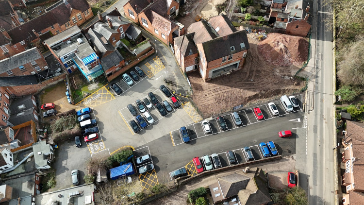 Priory Road car park in Warwick has been upgraded, adding 17 parking spaces, cycle parking, and improved facilities under the Council's Change Programme (image supplied)