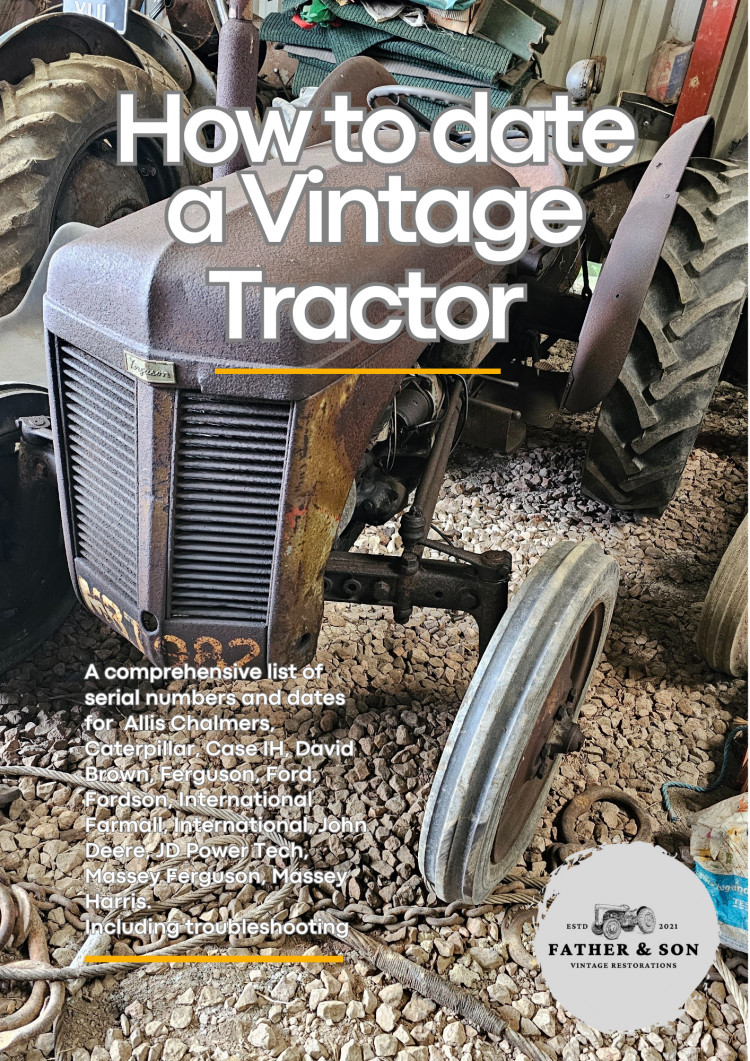 How to Date your Vintage Tractor