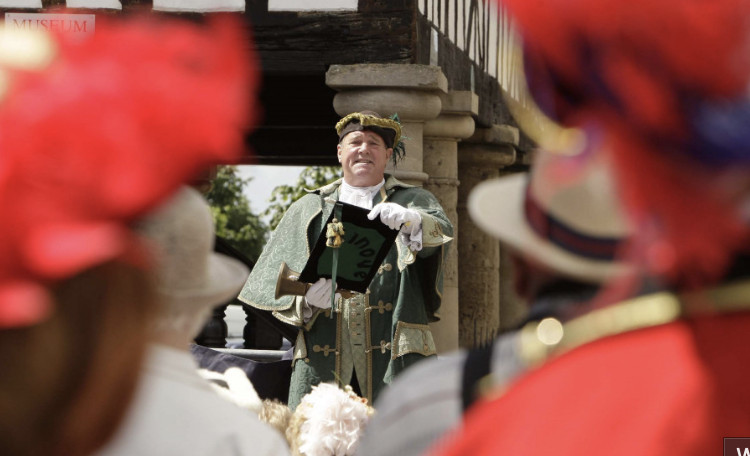 Warwick's Town Criers Competition returns this May (image via SWNS)