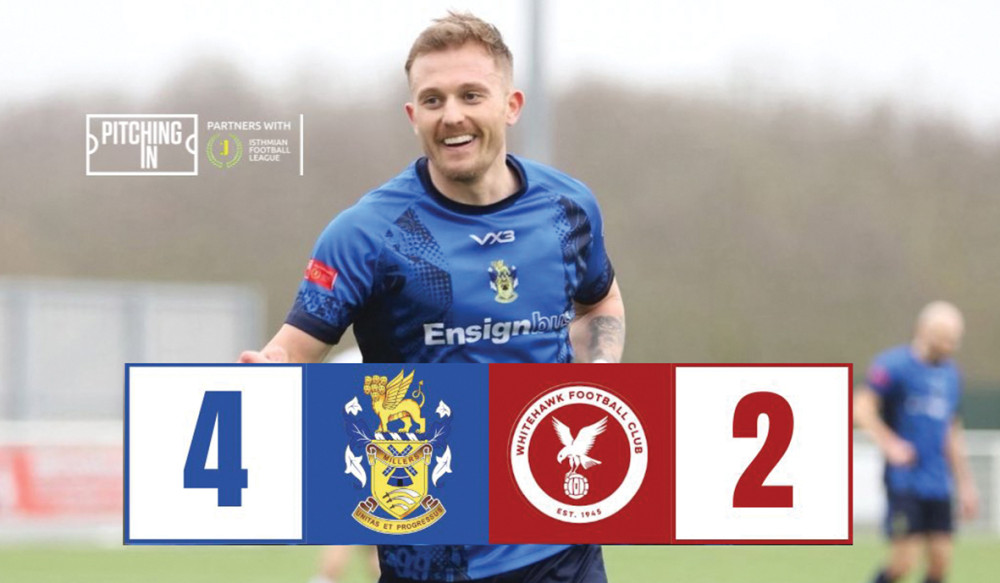 Liam Nash claimed a hat-trick. 