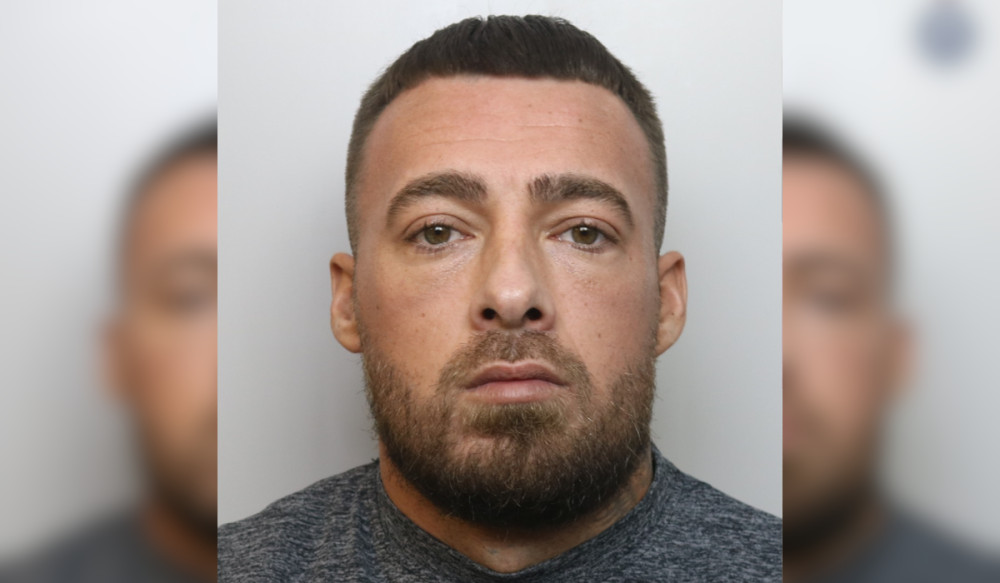 Lewis, of Shot Tower Close, Chester, was sentenced to 40 months’ imprisonment (Image via: Cheshire Constabulary)