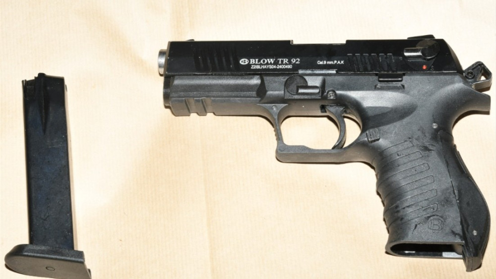 A 'potentially deadly' firearm has been taken off the streets in Brinnington by Greater Manchester Police (Image - GMP)