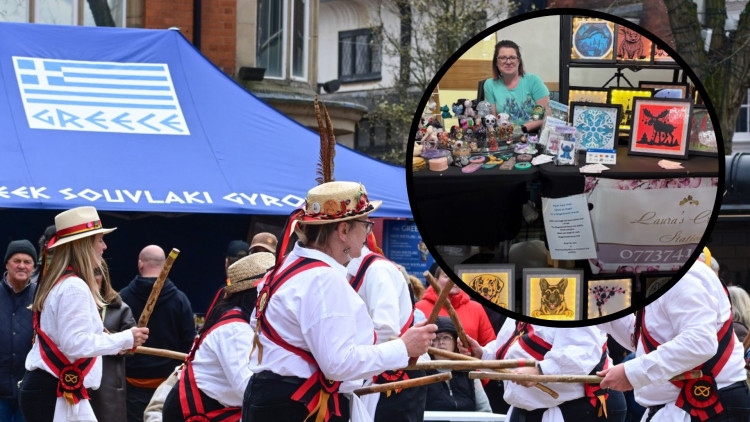 Laura is self-taught (image via LRPartnership events and Laura's Creation Station)