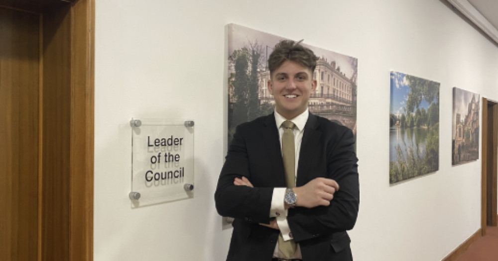 Warwickshire's council leader, Cllr Finch, defends policy on fathers and domestic abuse (image by Nub News)