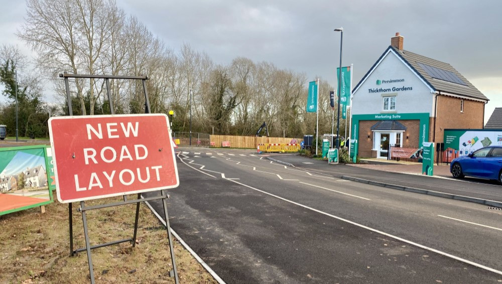 Town councillors have spoken out about 'failures' in the way major housing estates go through the planning process (image by Nub News)
