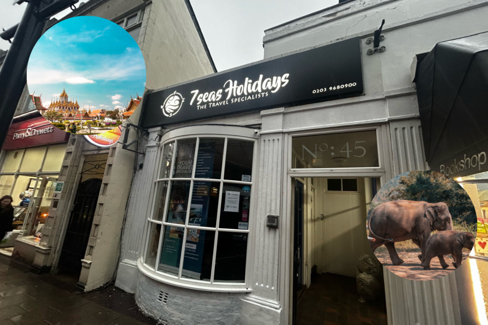 7seas Holidays is located in 45 Victoria Rd, Surbiton KT6 4JL (Credit: Tilly O'Brien/7seas Holidays)