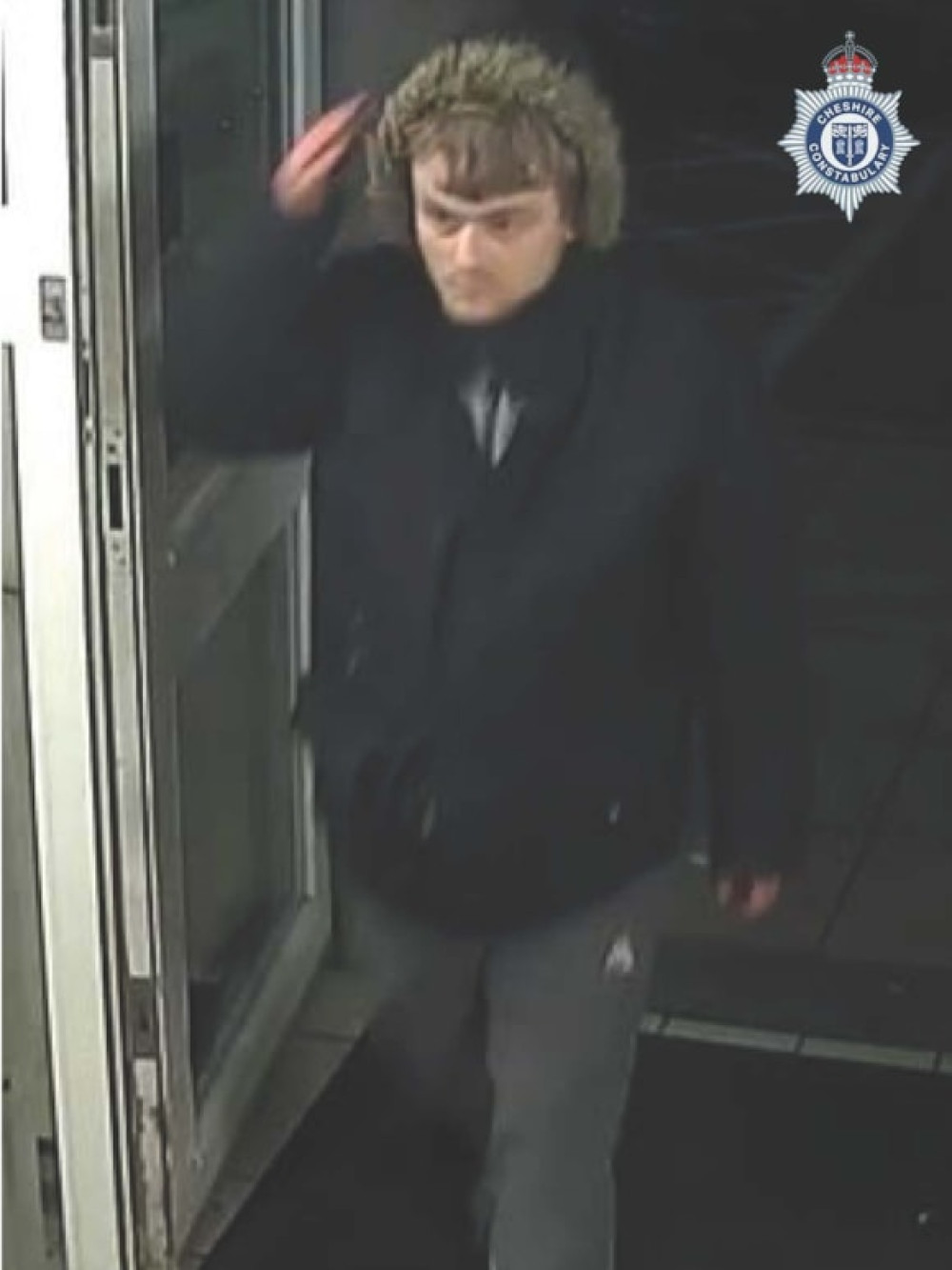 Police have released this CCTV image of man they want to speak  following theft of chocolate from Sainsbury's in Crewe Road. (Photo: Cheshire Police)