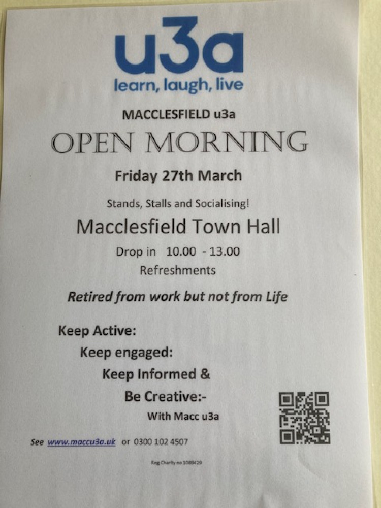 Macc u3a Open Morning