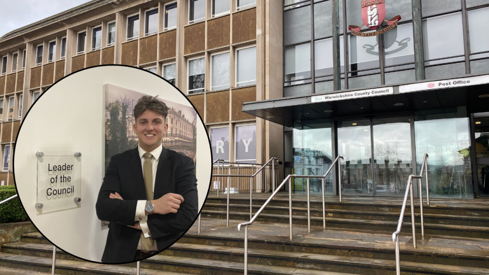 Could Cllr George Finch be removed as leader of Warwickshire County Council? (images by Nub News)