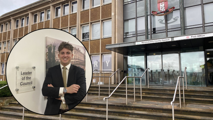 Could Cllr George Finch be removed as leader of Warwickshire County Council? (images by Nub News)