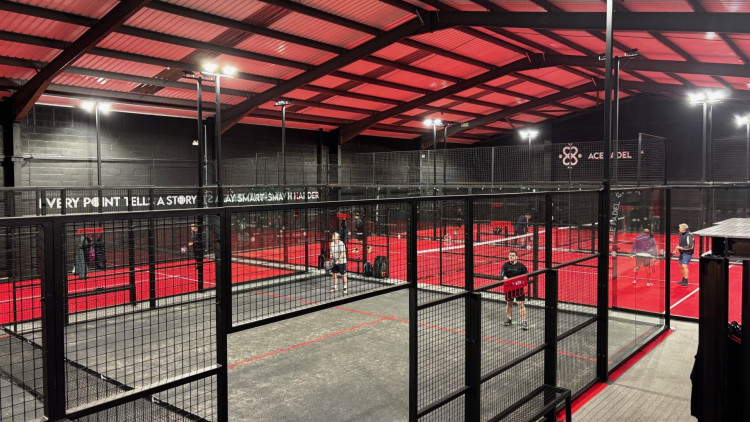 Ace Padel's current facilities at sites in Cobridge and Milton (image via Ace Padel)