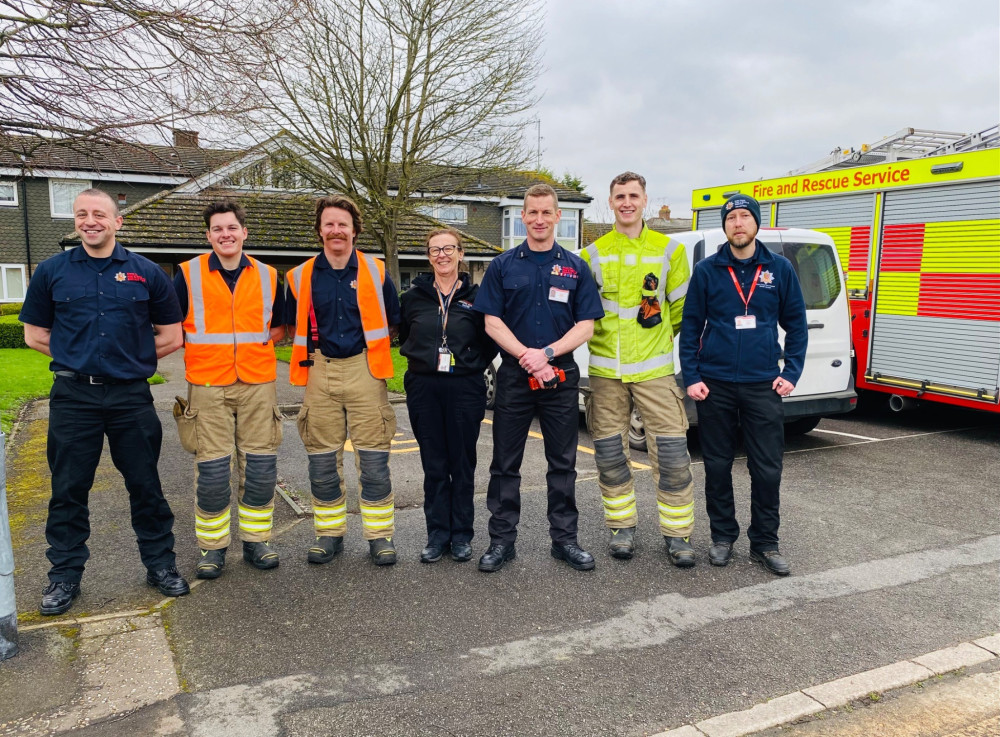 Teams from Essex Fire and Rescue Service have been working together to deliver fire safety advice in local communities