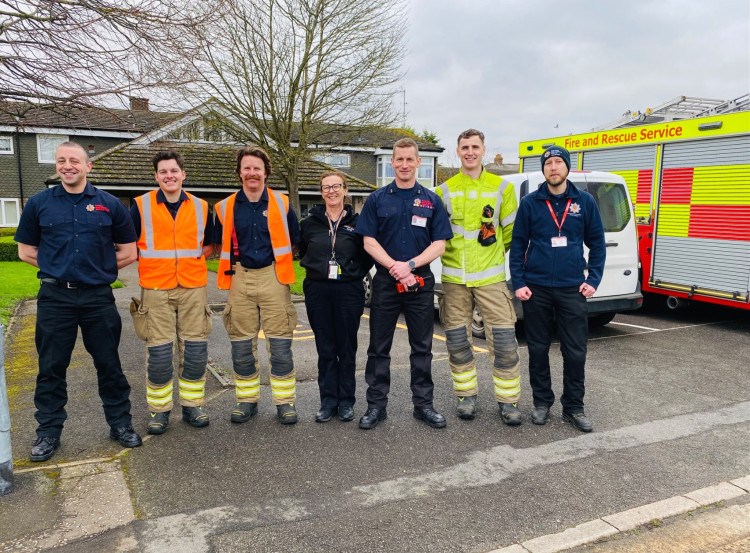 Teams from Essex Fire and Rescue Service have been working together to deliver fire safety advice in local communities