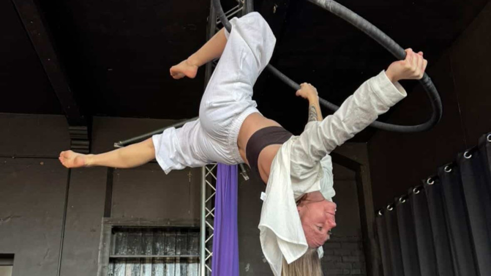 Aerial Arts Macclesfield is ready to swing open the doors to its new studio (Credit: Supplied)