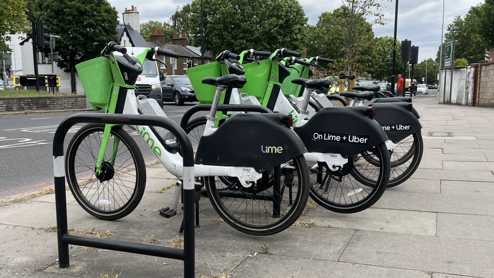 Richmond Council is expected to sign an exclusive tender with Forest, meaning Lime bikes will not be able to be hired or parked across the borough (Credit: Nub News)