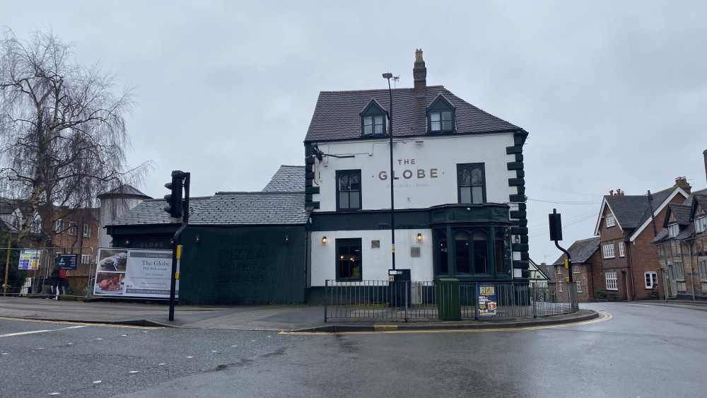 The Globe is closed for a makeover (image by Nub News)