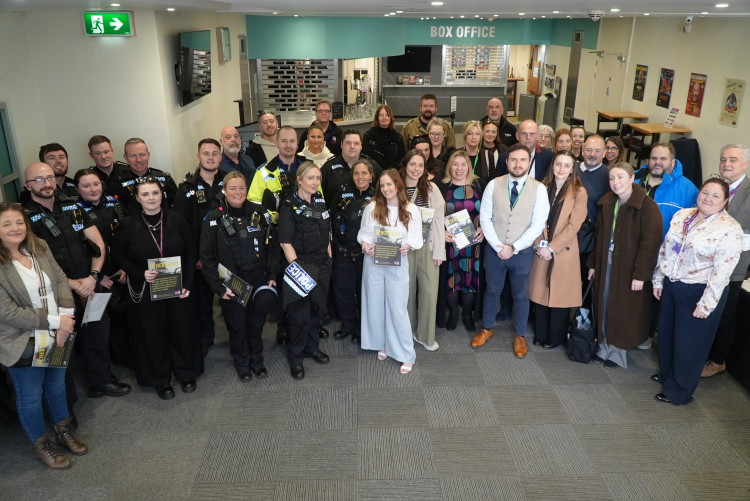 In her shoes launch event (image supplied)