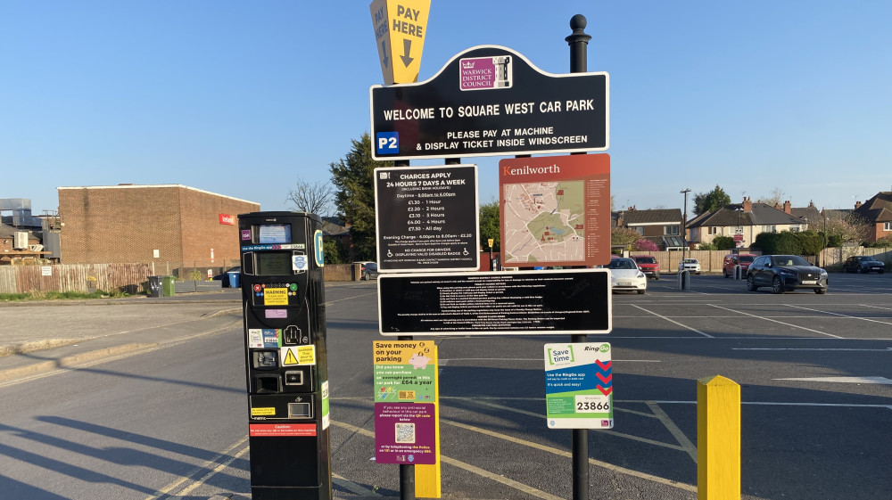 Warwick District Council is considering a new five-year parking strategy (image by Nub News)