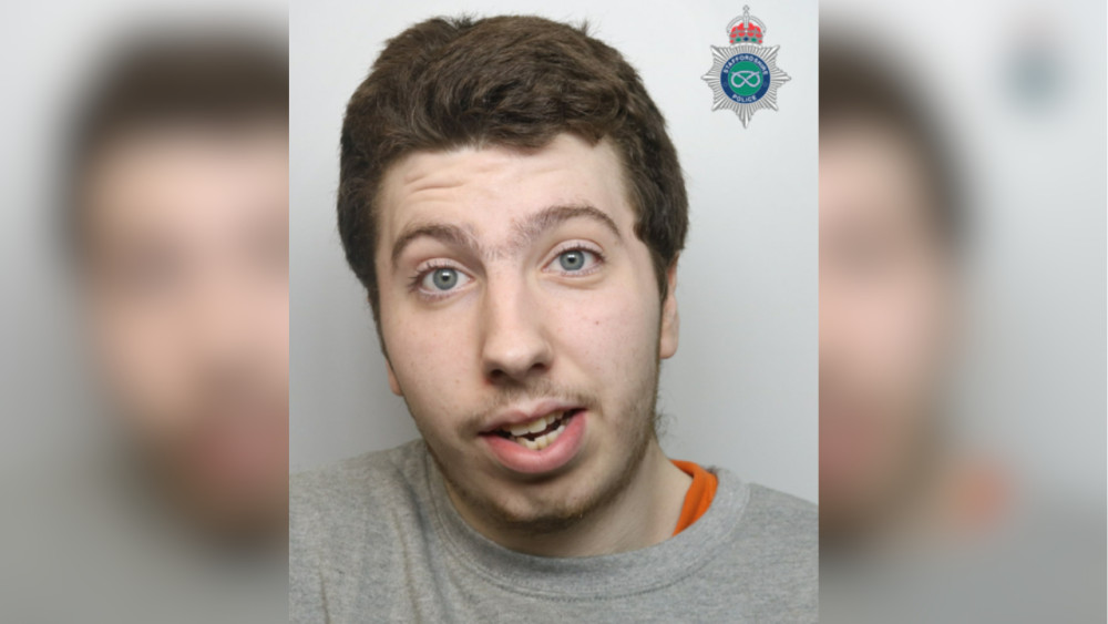 Scott Shaw was sentenced to three-years-and-four-months in a young offenders institution at Stoke-on-Trent Crown Court (image via Staffordshire Police)