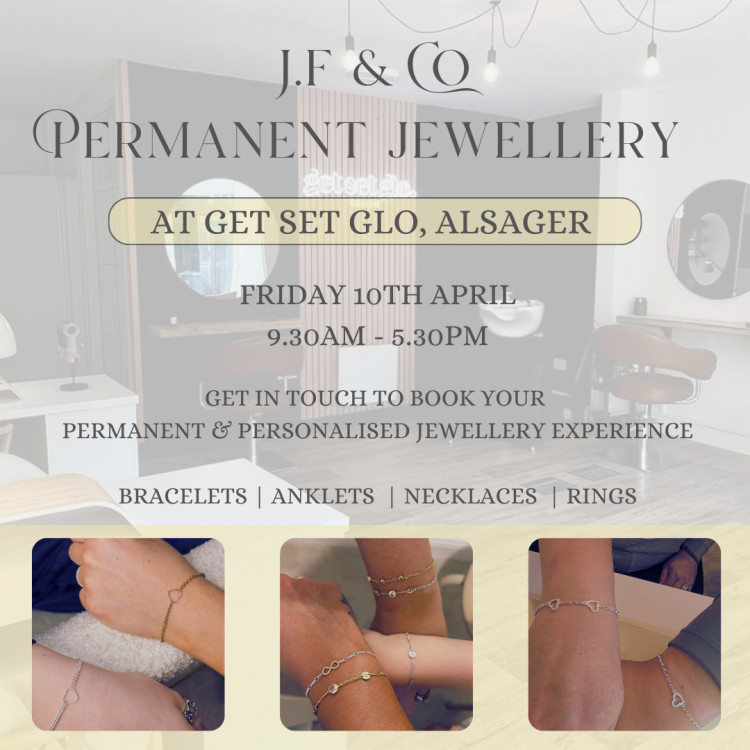 Permanent & Personalised Jewellery at Get Set Glo