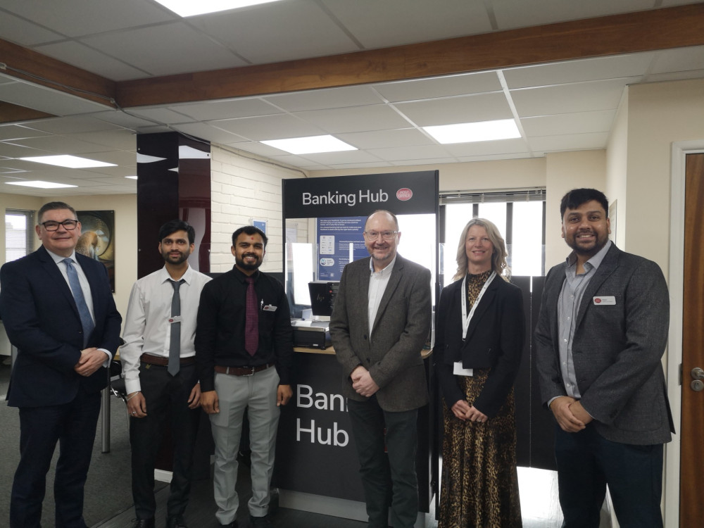 The new banking hub was opened by Maldon Council.