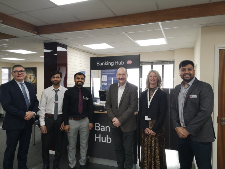 The new banking hub was opened by Maldon Council.