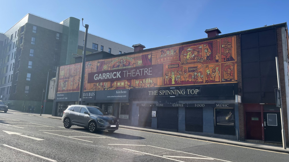 Gavin Webster, Jimmy Shirley, Daliso Chaponda and MC Kieran Lawless take to the stage at Stockport Garrick on Saturday 21 March (Image - Nub News) 
