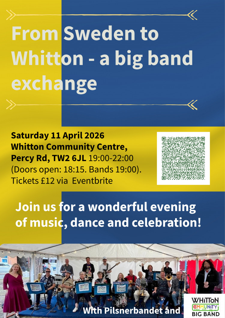 From Sweden to Whitton - a big band music exchange 