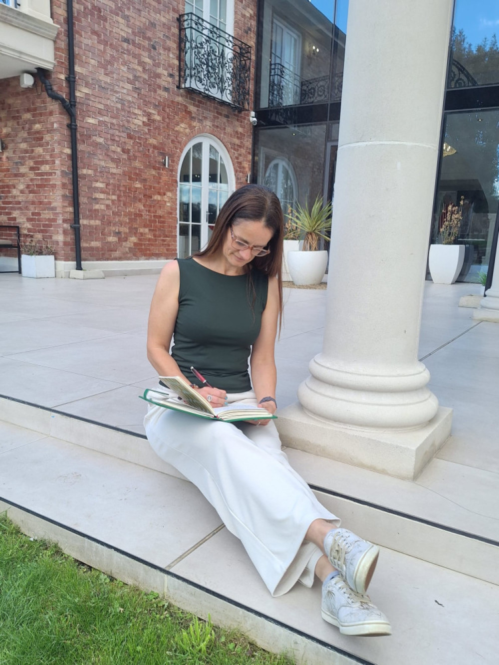 Writing with Purpose founder, Anna Woolliscroft, is bringing the monthly Journalling Circle to The Nantwich Clinic on Friday 27 March (Photo: Ryan Parker).