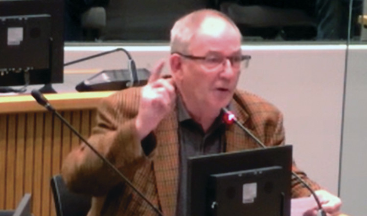 Stanford West councillor Neil Speight said the development was unwanted and unneccessary - and its access dangerous.