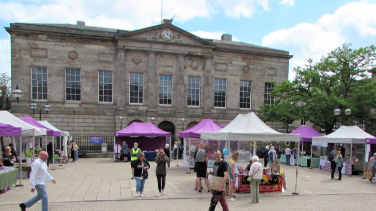 Stafford Farmers Market (image via Our Beautiful Borough)