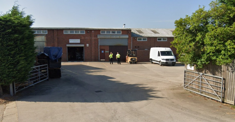 Woodberry Outdoor Furniture has been given permission to demolish and rebuild its facility off Bericote Road (image via google.maps)