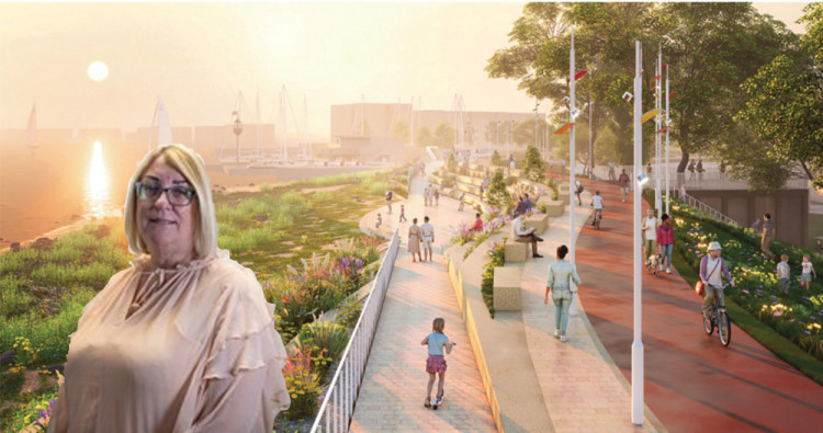 Cllr Lee Watson has welcomed approval for the new riverfront in Grays.