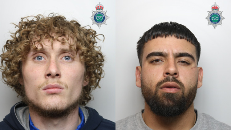 Lewis Thomas Jones (left) and Jamil Wlazlo (right) have been jailed for a combined 36 years (images via Staffordshire Police)