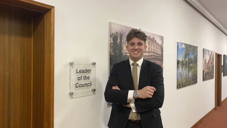 Green Party leader Jonathan Chilvers will table a vote of no confidence against Councillor George Finch (image by Nub News)