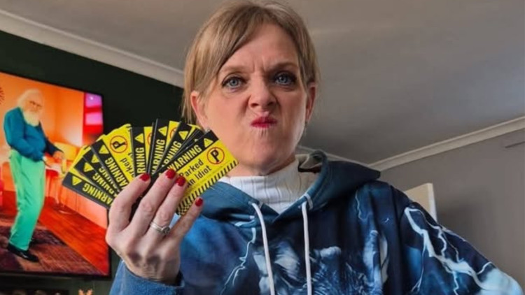 Adele Eedle is on a mission to improve parking around Macclesfield FC (Credit: Adele Eedle)