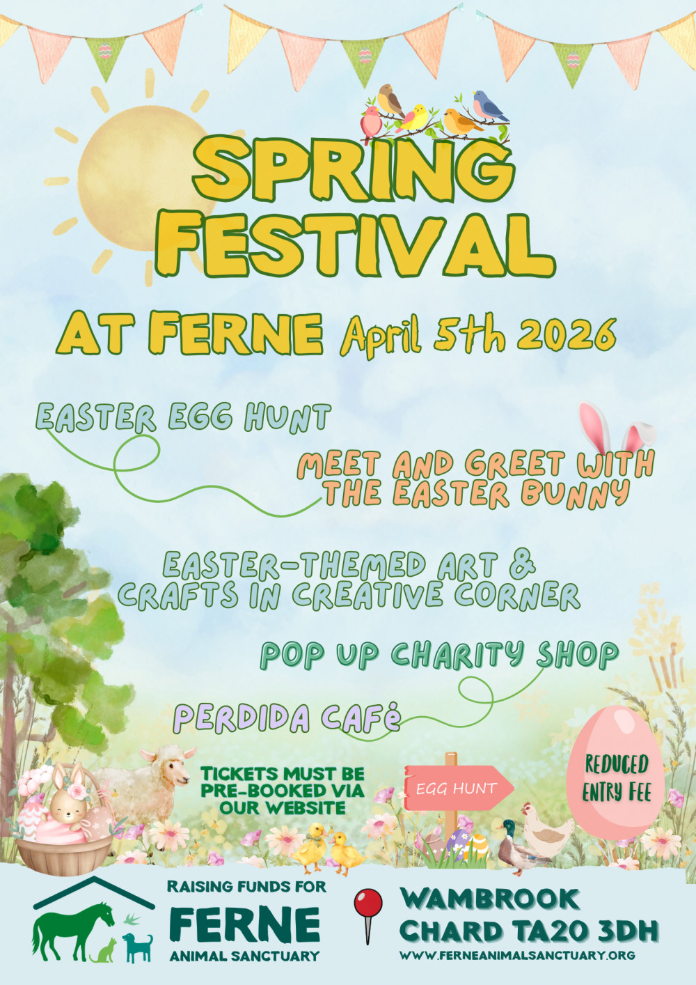 Ferne Animal Sanctuary's Spring Festival 