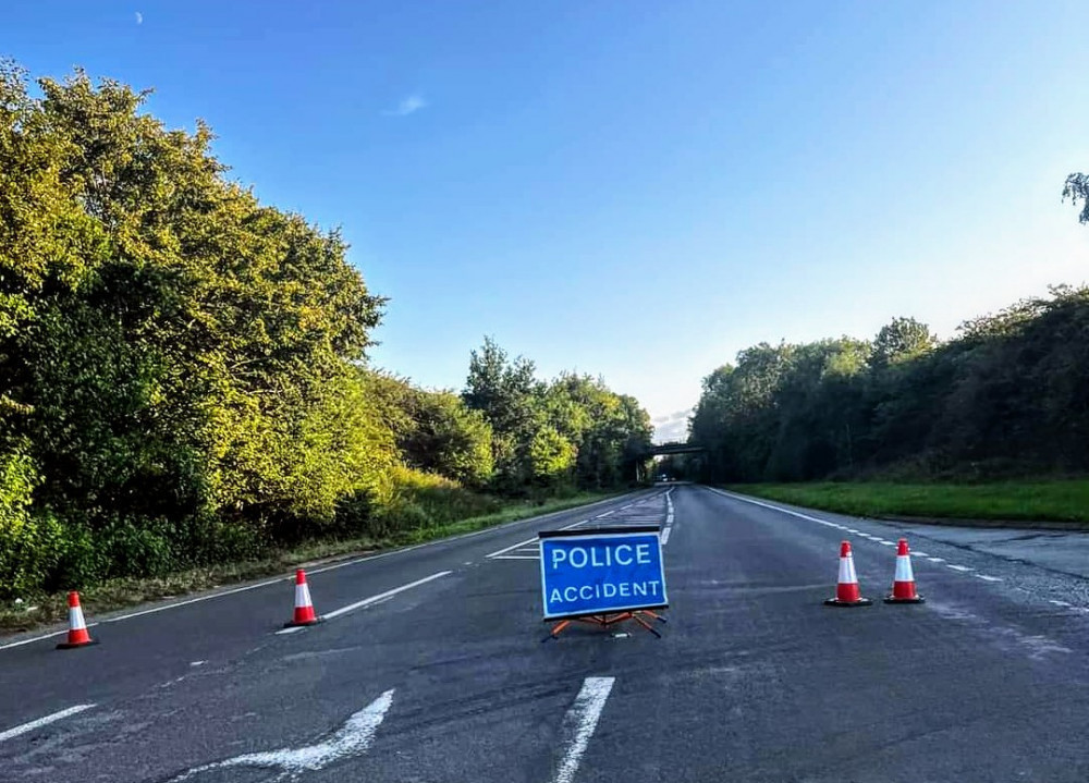 On Friday 13 March, emergency services were alerted to an incident on the A534 Haslington Bypass, near to Clay Lane (Photo: Nub News).