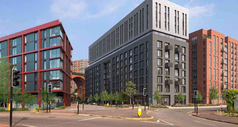 Bat roosts have been discovered on land earmarked for a £250m regeneration project in Stockport (Image - Stockport Council)