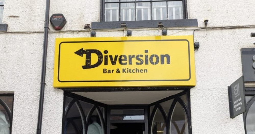 Signs have gone up for Diversion Bar & Kitchen (Credit: Diversion Bar & Kitchen)