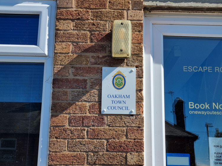 Police investigate reports of a break-in at Oakham Town Council (Photo: Grace Kennington)