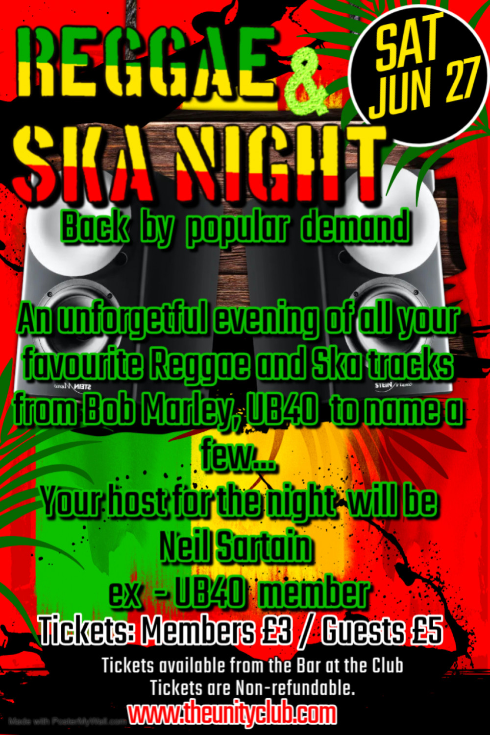 Ska & Reggae Night
