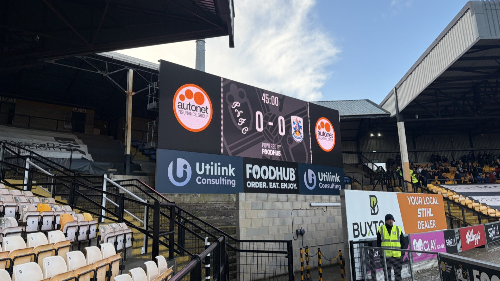 Port Vale faced Huddersfield on Saturday 14 March (image via William Vickers)