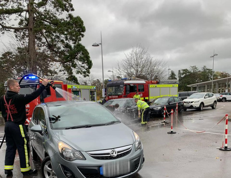 Shepton Mallet firefighters will hold a charity car wash at Tesco car park on Saturday, 28 March 2026, from 10 am to 3 pm, benefiting the Fire Fighters Charity.