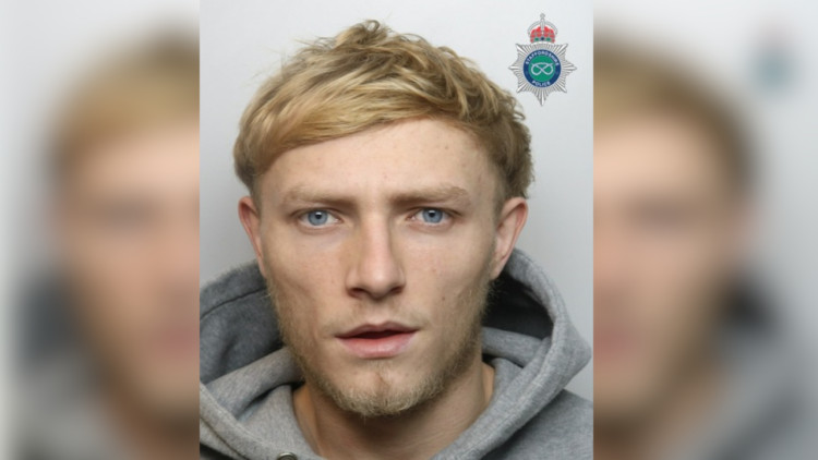 Liam Poole was handed a four-year-and-one-month jail term at Stoke-on-Trent Crown Court (image via Staffordshire Police)