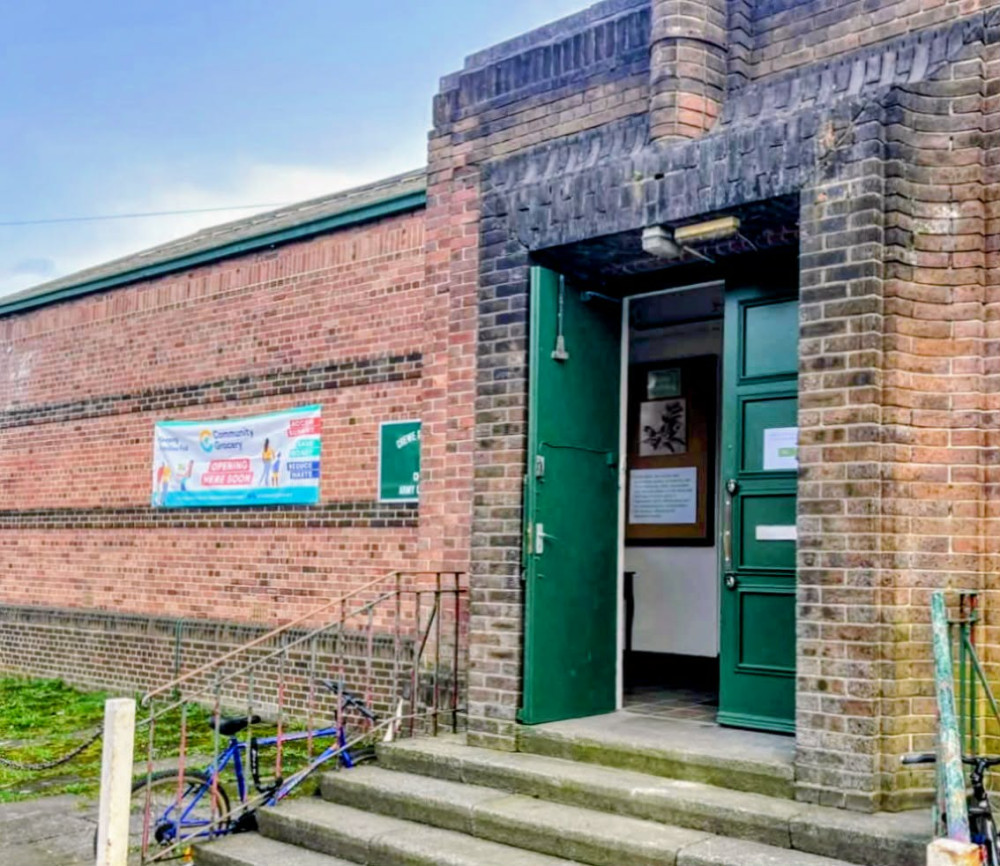Crewe Community Grocery launched in the old TA centre, Myrtle Street, on Tuesday 17 March, as part of the new Myrtle Building Community Hub (Photo: Supplied).